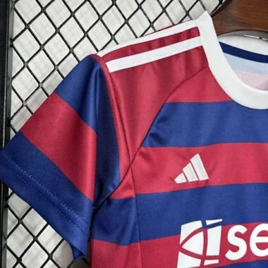 24-25 Newcastle Away Kid Kits Youth Apparels Football