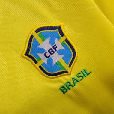 23-24 Brazil home kids kit size 16-28 futbol shirts