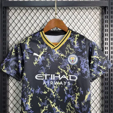 23-24 Kids Manchester City Special Edition Size 16-28 Football Shirt