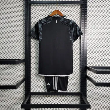 23-24 Kids Ajax Black Third away size 16-28 Soccer Jerseys