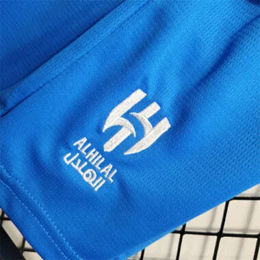 23-24 Al Hilal Home kids Size 16-28 Soccer Jerseys