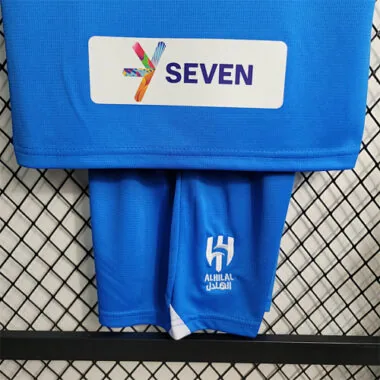 23-24 Al Hilal Home kids Size 16-28 Soccer Jerseys