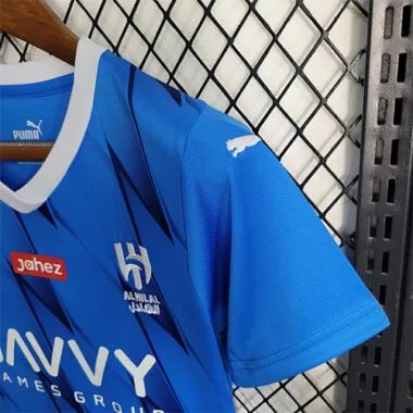 23-24 Al Hilal Home kids Size 16-28 Soccer Jerseys