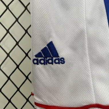 1998 France Away Retro Kid Kits Youth Apparels Sport