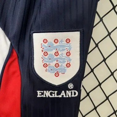 1998 England Home Retro Kid Kits Youth Apparels Sport