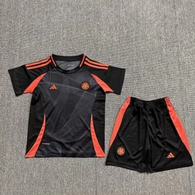 2024 Columbia Away Kid Kits Copa America Children Sets Soccer Jerseys Yupoo