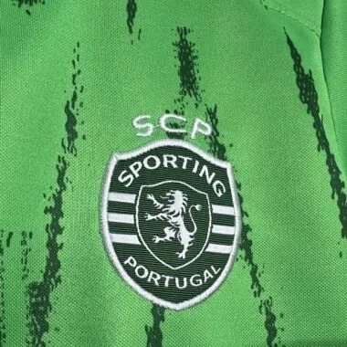 24-25 Sporting Lisbon Third Kid Kits Youth Apparels Football