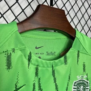 24-25 Sporting Lisbon Third Kid Kits Youth Apparels Football