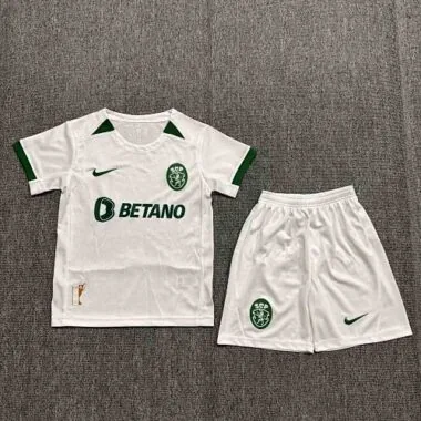 24-25 Sporting Lisbon 60th Anniversary Kid Kits Youth Apparels AAAAJersey Wholesale Yupoo