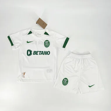 24-25 Sporting Lisbon 60th Anniversary Kid Kits Youth Apparels