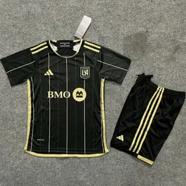 24-25 Los Angeles FC Home Kid Kits Youth Apparels AAAAJersey Wholesale Yupoo