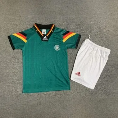 1992 Germany Away Retro Kids Kits Euro Cup Shirt Football Jerseys