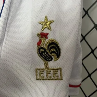 1998 France Home Kids Retro Kits World Cup Shirt Soccer Jerseys