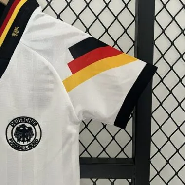 1992 Germany Home Retro Kids Kits Euro Cup Shirt Soccer Jerseys