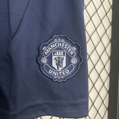 24-25 Manchester United Away Kid Kits Youth Apparels