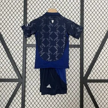 24-25 Manchester United Away Kid Kits Youth Apparels