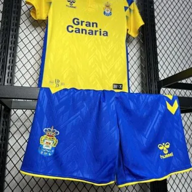 24-25 Las Palmas Home Kid Kits Youth Apparels Sport