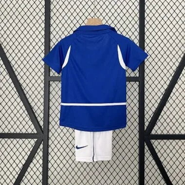 2002 Brazil Away Retro Kid Kits Youth Apparels