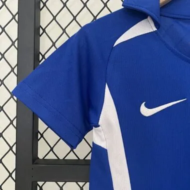 2002 Brazil Away Retro Kid Kits Youth Apparels