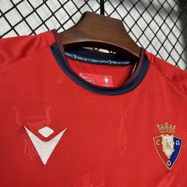 24-25 Osasuna Home Kid Kits Youth Apparels Football