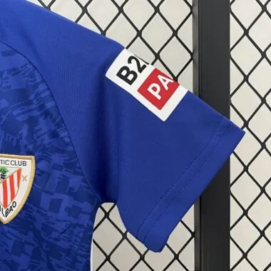 24-25 Athletic Bilbao Away Kid Kits Youth Apparels Sport