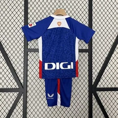 24-25 Athletic Bilbao Away Kid Kits Youth Apparels Sport