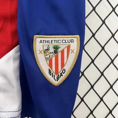 24-25 Athletic Bilbao Away Kid Kits Youth Apparels Sport