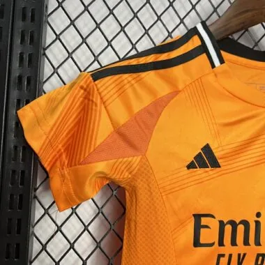 24-25 Real Madrid Away Kid Kits Youth Apparels