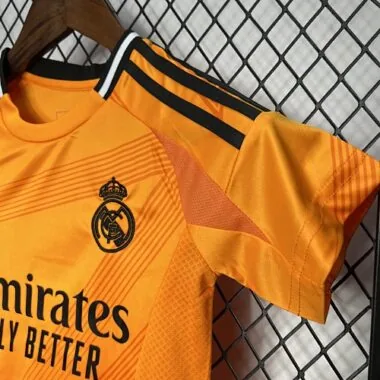 24-25 Real Madrid Away Kid Kits Youth Apparels