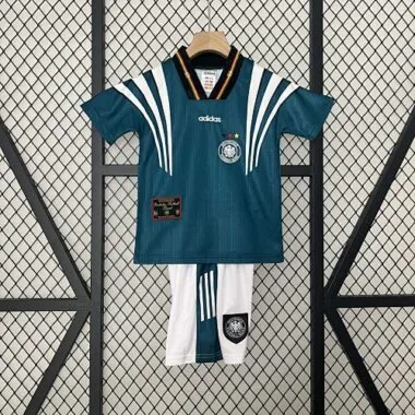 1996 Germany Away Retro Kids Kits Euro Cup Shirt Cheap Jerseys Yupoo