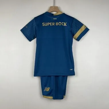 23-24 Porto Third Kids Kits Children Suits Football Jerseys