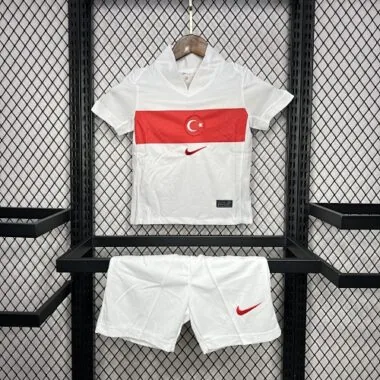2024 Turkey Home Kid Kits UEFA Euro Youth Apparels AAAAJersey Wholesale Yupoo