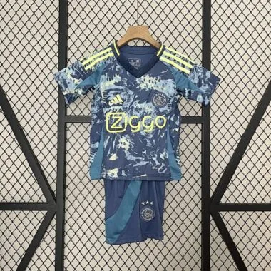 24-25 Ajax Away Kid Kits Youth Apparels AAAAJersey Wholesale Yupoo
