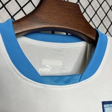 24-25 Marseille Home Kid Kits Youth Apparels Sport