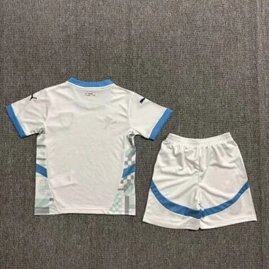 24-25 Marseille Home Kid Kits Youth Apparels Sport
