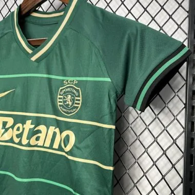 24-25 Sporting CP Away Kid Kits Youth Apparels