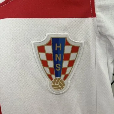 2024 Croatia Home Kid Kits UEFA Euro Youth Apparels Soccer Jerseys