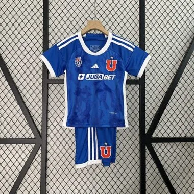 24-25 University of Chile Home Kid Kits Youth Apparels AAAAJersey Wholesale Yupoo