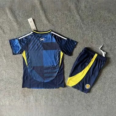 2024 Scotland Home Kid Kits UEFA Euro Children Sets Football