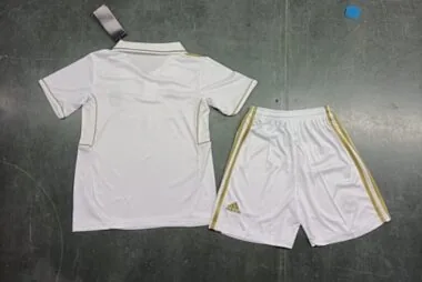 11-12 Real Madrid Home Retro Kids Kit Size:16-28 Soccer Jersey