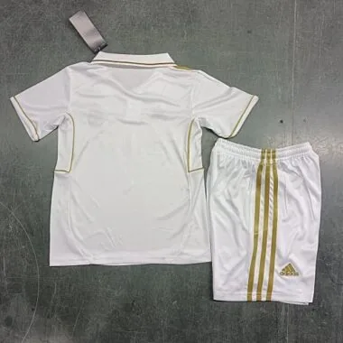 11-12 Real Madrid Home Retro Kids Kit Size:16-28 Soccer Jersey