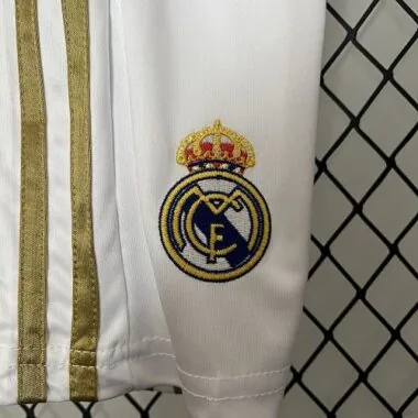 11-12 Real Madrid Home Retro Kids Kit Size:16-28 Soccer Jersey
