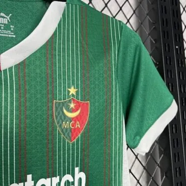 24-25 MC Algiers Thuiswedstrijd-sets voor kinderen Jeugdkleding Voetbal