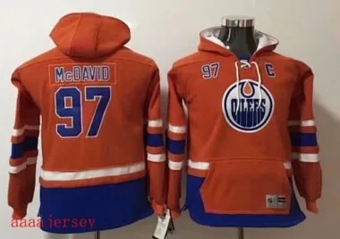 Edmonton Oilers kids hoodie ice hockey jersey SM-LXL