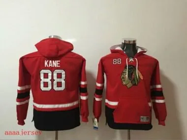 Chicago Blackhawks kids hoodie ice hockey jersey SM-LXL