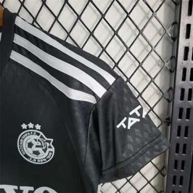 Camiseta de fútbol del Maccabi para niños, para partidos fuera de casa, tallas 16-28, 23-24