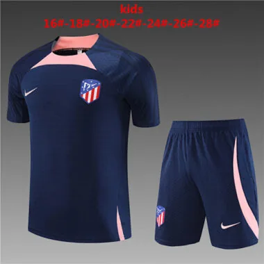 23-24 Atletico Madrid Kids Training Soccer Jerseys Yupoo(1)