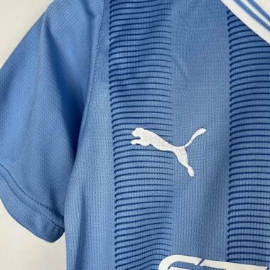 23-24 Kids Manchester City home size 16-28