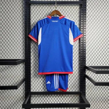 23-24 University of Chile home kids kit