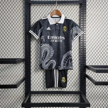 23-24 Real Madrid Special Edition Black kids kit